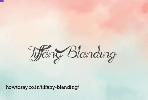 Tiffany Blanding