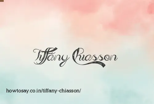 Tiffany Chiasson