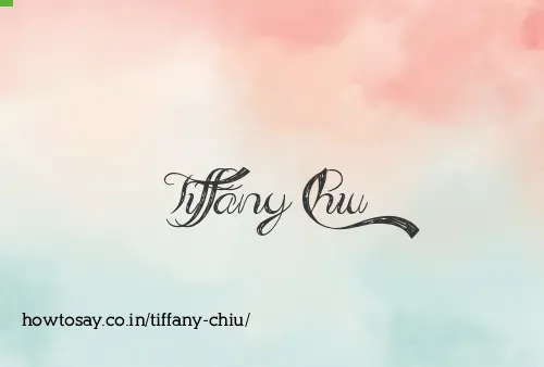 Tiffany Chiu