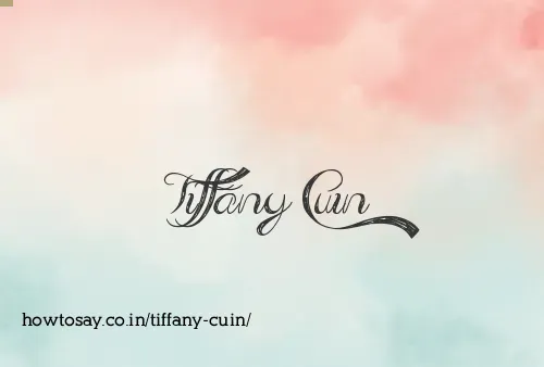 Tiffany Cuin