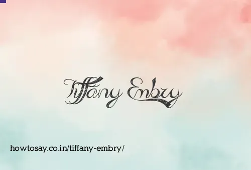 Tiffany Embry