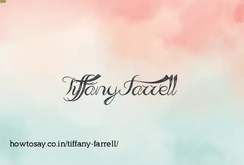 Tiffany Farrell