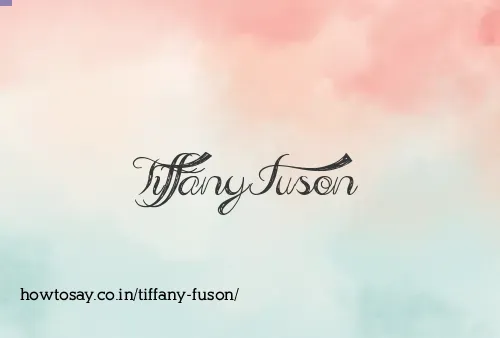 Tiffany Fuson