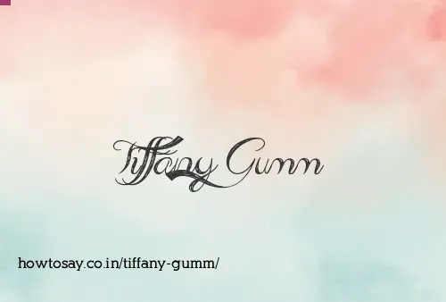 Tiffany Gumm