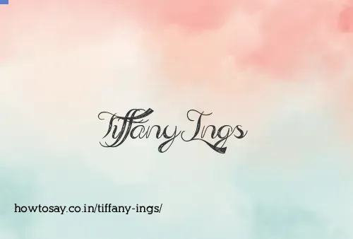 Tiffany Ings