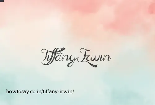 Tiffany Irwin