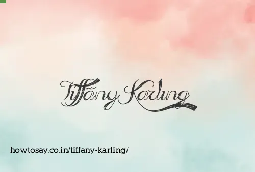 Tiffany Karling