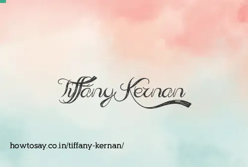 Tiffany Kernan