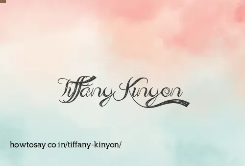 Tiffany Kinyon