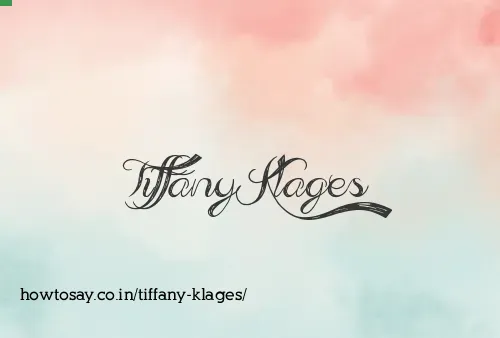 Tiffany Klages