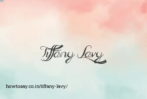 Tiffany Lavy