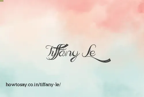 Tiffany Le