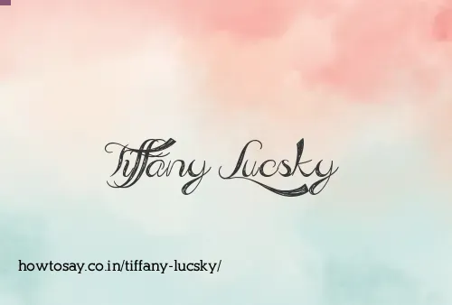 Tiffany Lucsky