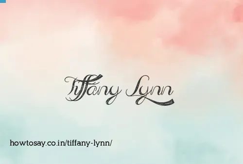Tiffany Lynn