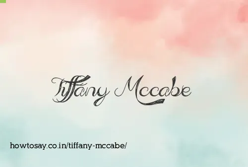 Tiffany Mccabe