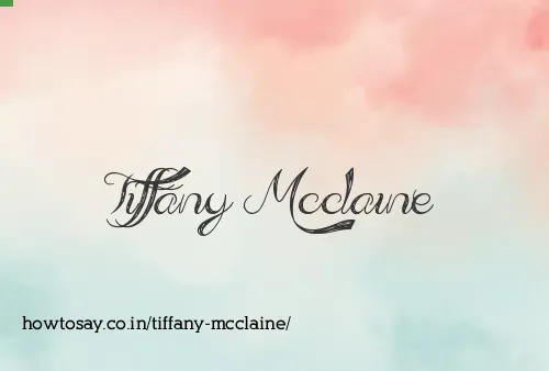 Tiffany Mcclaine