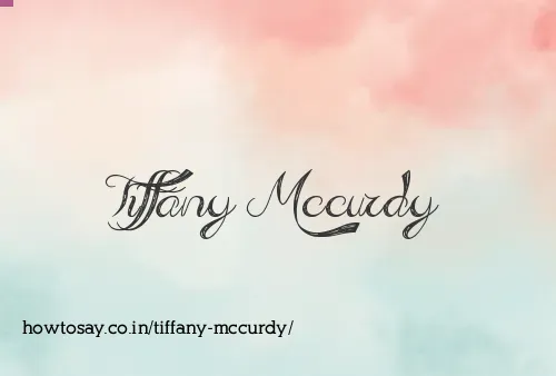 Tiffany Mccurdy