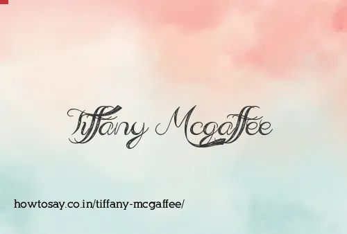Tiffany Mcgaffee