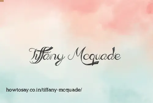 Tiffany Mcquade