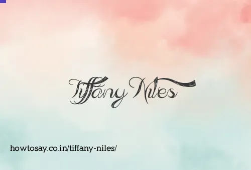 Tiffany Niles