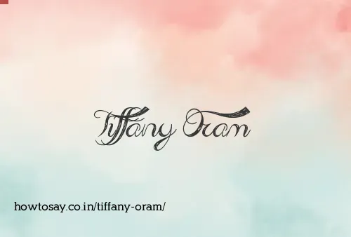 Tiffany Oram