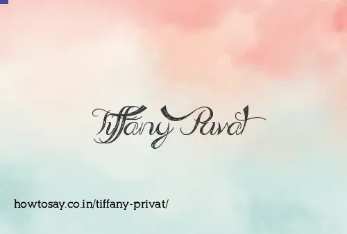 Tiffany Privat