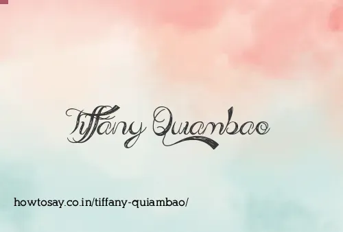 Tiffany Quiambao