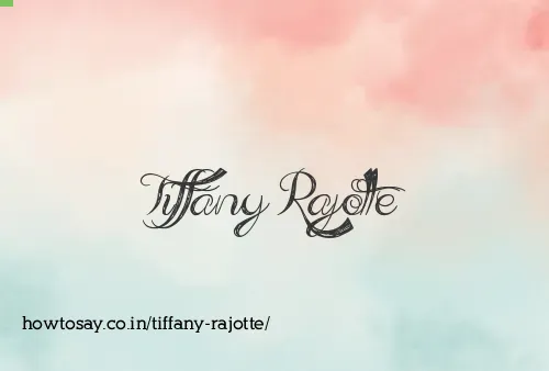 Tiffany Rajotte