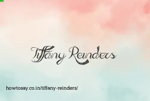 Tiffany Reinders