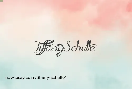 Tiffany Schulte