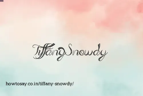 Tiffany Snowdy