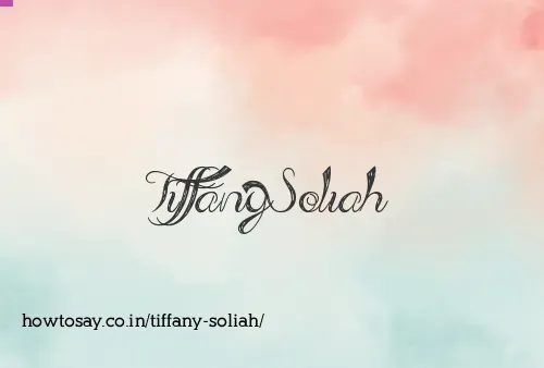 Tiffany Soliah