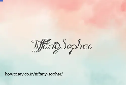 Tiffany Sopher