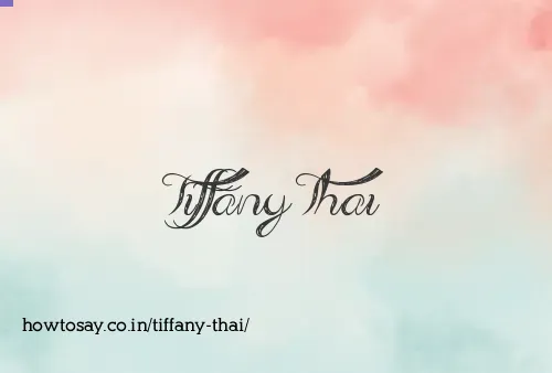Tiffany Thai