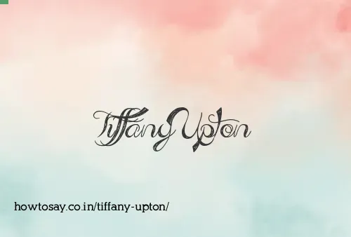 Tiffany Upton