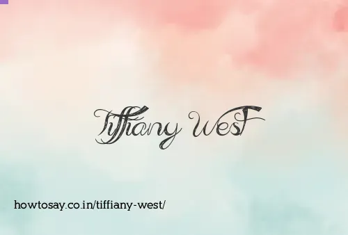 Tiffiany West