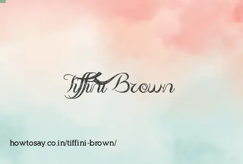 Tiffini Brown