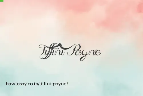 Tiffini Payne