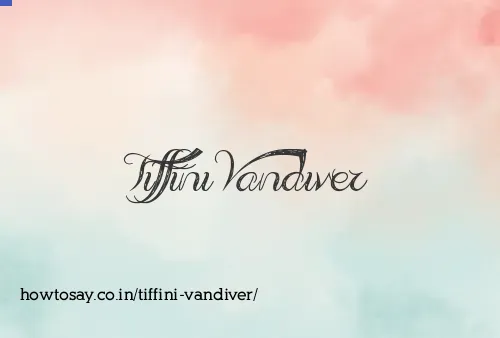 Tiffini Vandiver