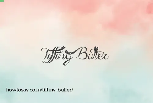 Tiffiny Butler