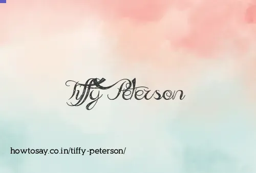 Tiffy Peterson