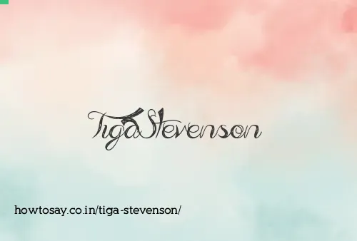 Tiga Stevenson