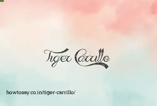 Tiger Carrillo
