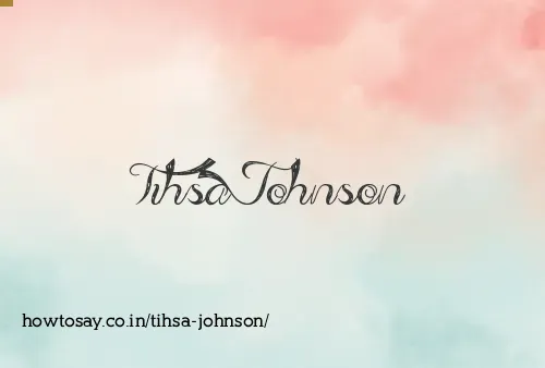 Tihsa Johnson