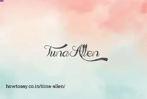 Tiina Allen