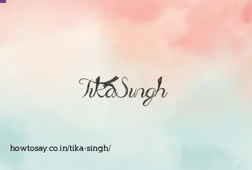 Tika Singh