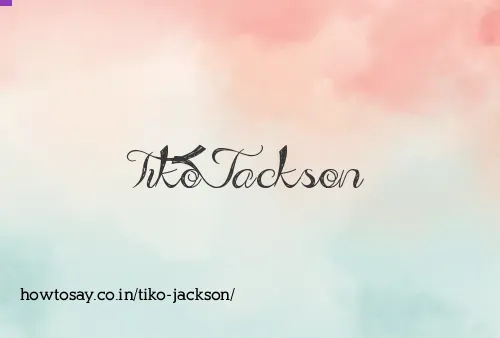 Tiko Jackson