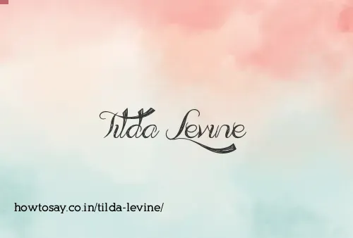 Tilda Levine