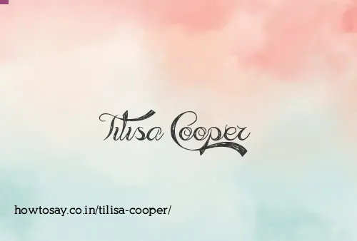 Tilisa Cooper