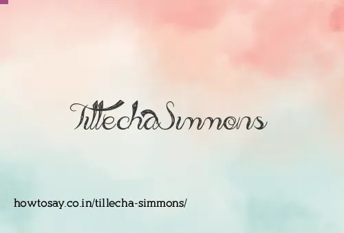 Tillecha Simmons